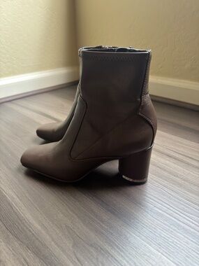 Brown Franco Sarto Ankle Boots